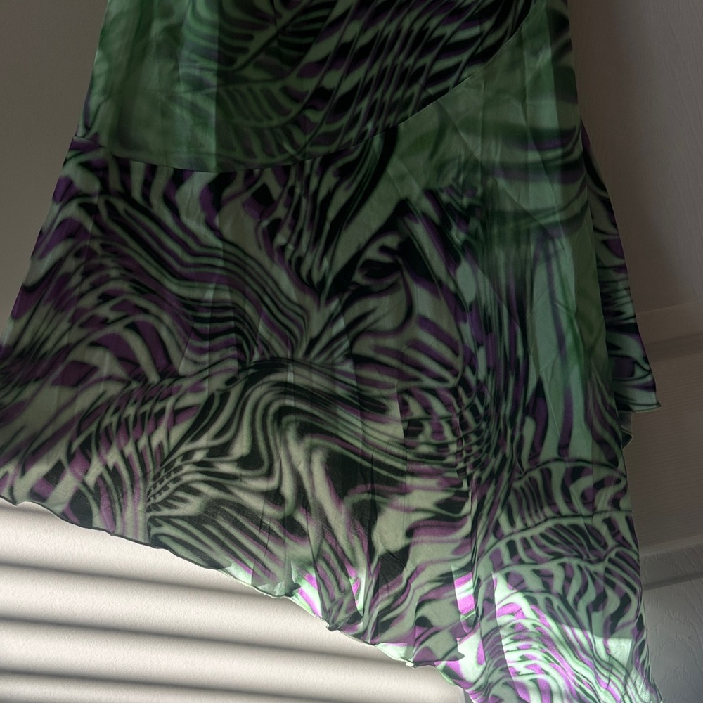 Diesel Vibrant Green and Purple fairy dress NWOTS - Picture 4 of 8